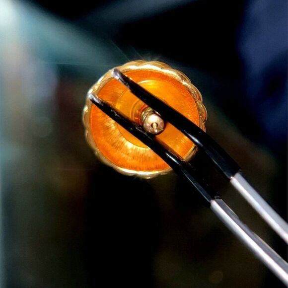 Swirl & Square Earrings - Picture 5 of 8